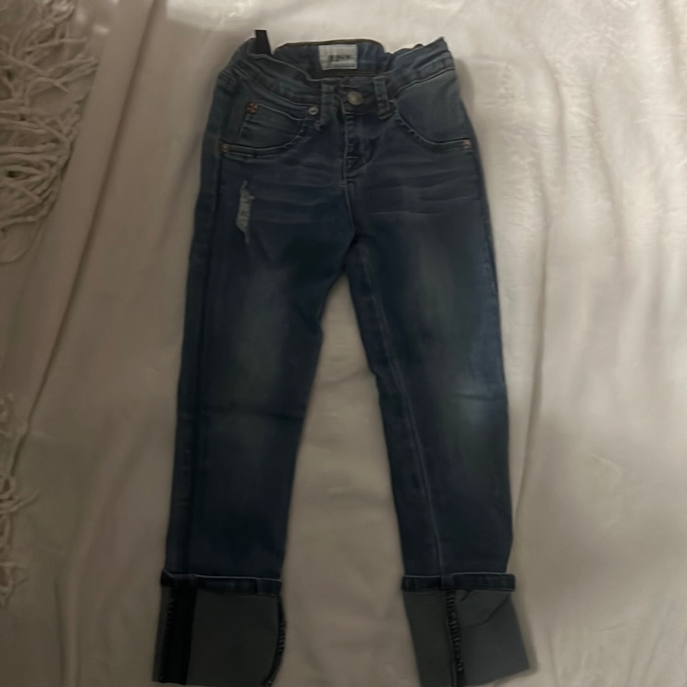 Girls Hudson Cuffed  Jeans